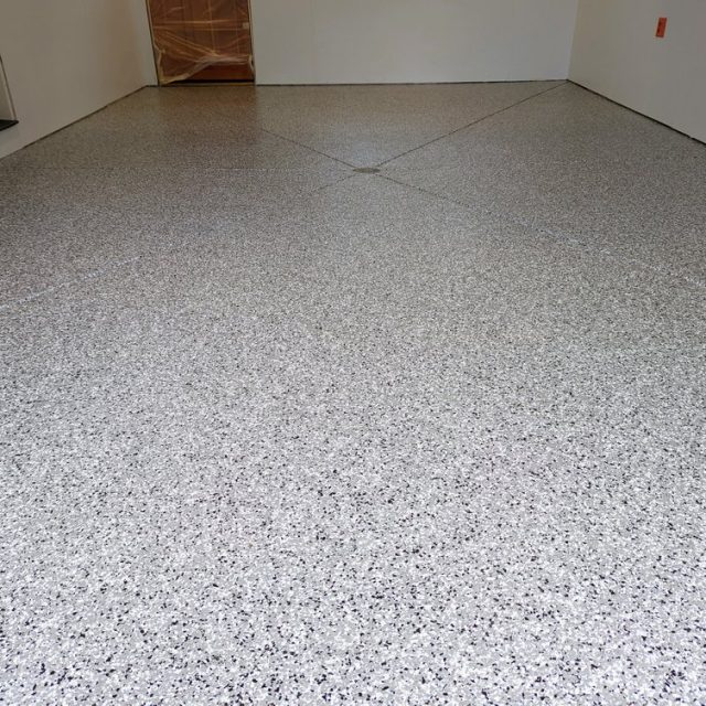 After Commercial Polyaspartic Floor Coating